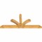 Ekena Millwork Richland Rough Sawn Timber Gable Bracket, Western Red Cedar, 108"W x 49"H x 6"D x 6"F, 11/12 Pitch GBW108X49X0606RIC00RWR - alternate 3